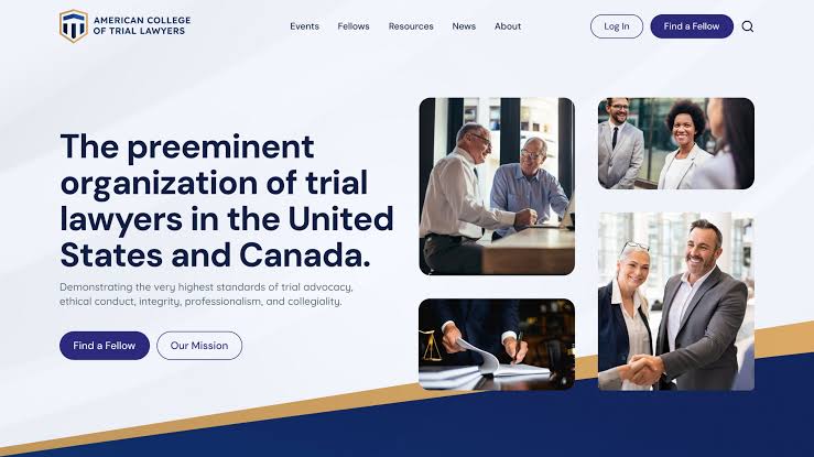 Banner American College of Trial Lawyers (ACTL)/usa/