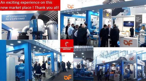 Banner ATELIERS FRANÇOIS S.A. (AF Compressors) / Belgium / oil-free reciprocating piston compressors
