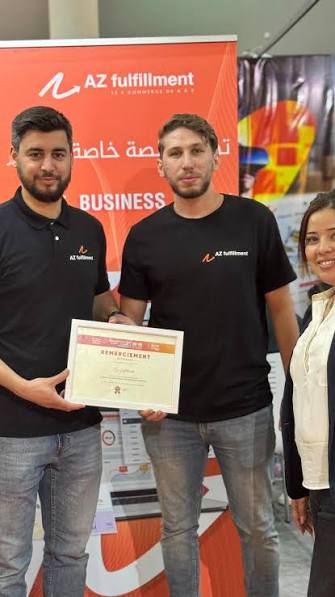 Banner AZ FULFILLMENT / Algeria / E-commerce fulfillment and logistics services