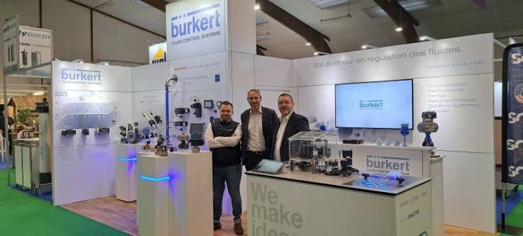 Banner Bürkert France S.A.S. / France / Fluid measurement, control & regulation systems