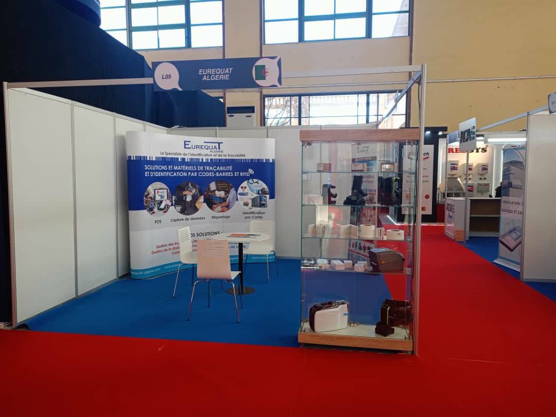 Banner Eurequat Algérie / Distribution of identification systems, electronic components, and industrial equipment