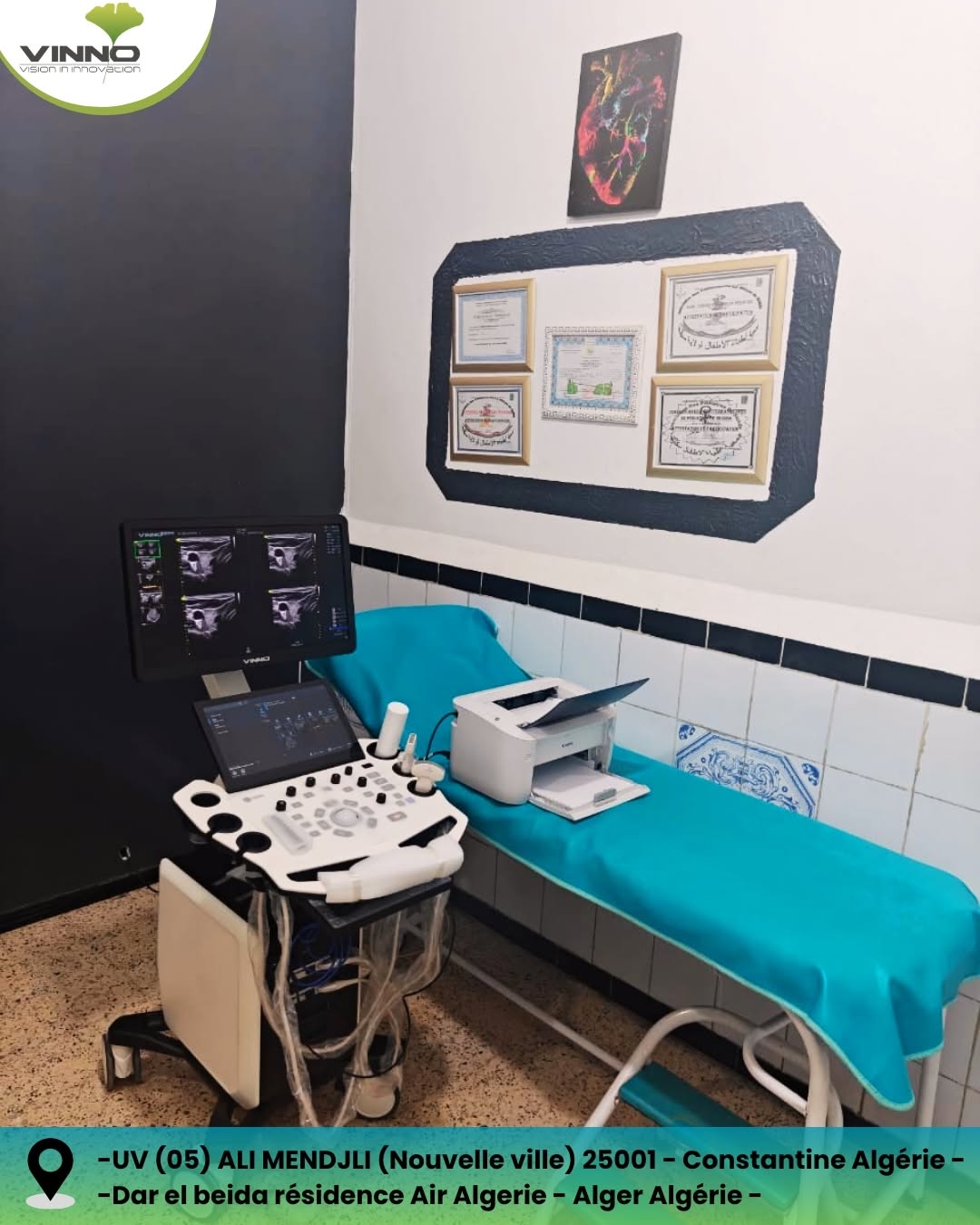 Banner IMALAB, a medical equipment sales company in Algeria