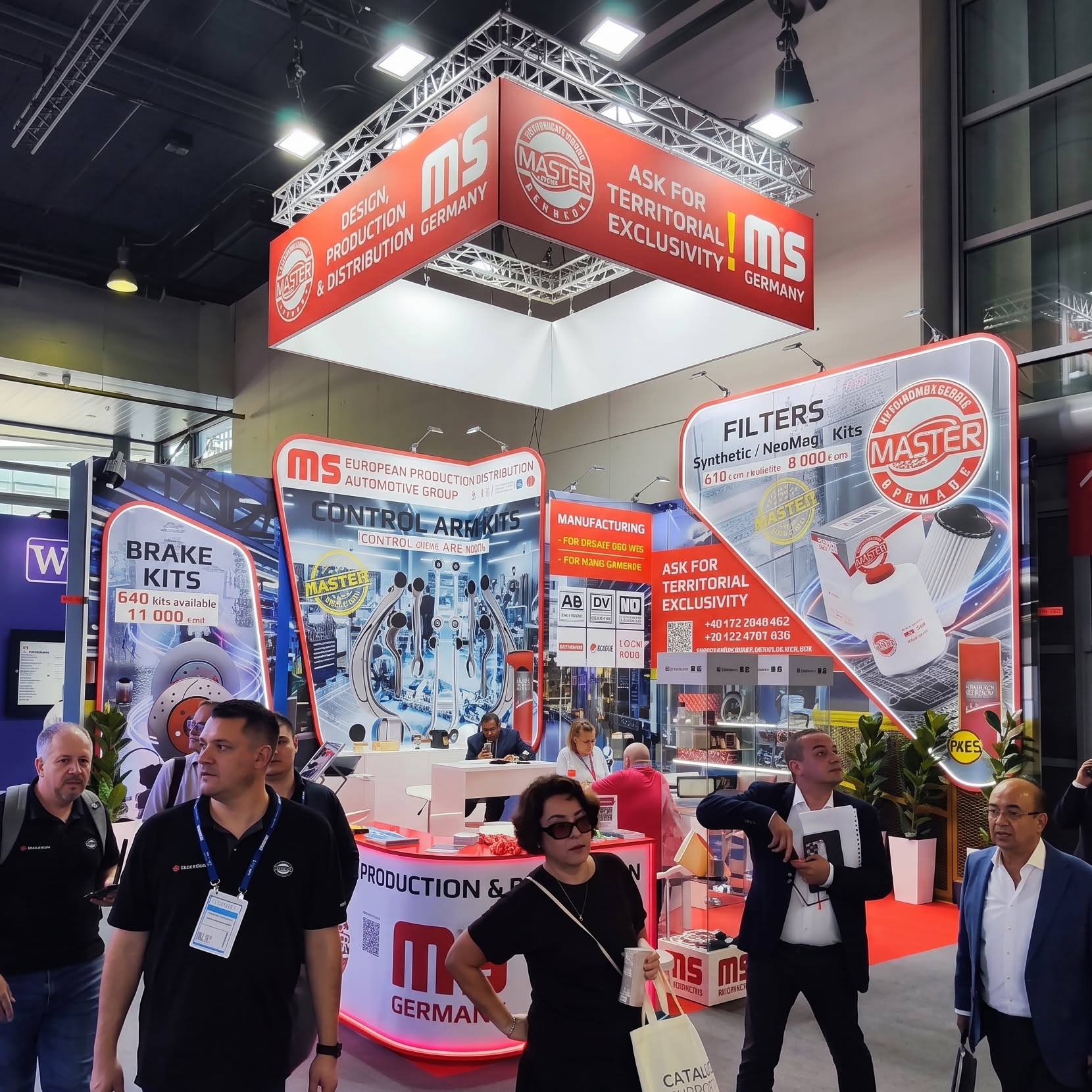 Banner Master-Sport/Production, distribution, brakes