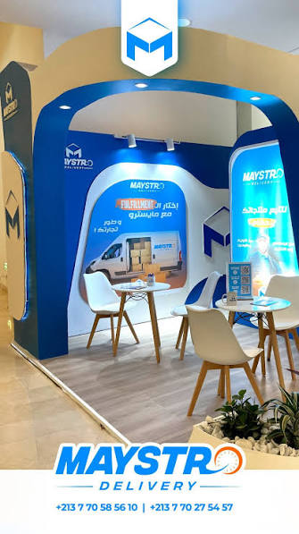 Banner Maystro Delivery / Algeria / E-commerce Logistics and Express Delivery