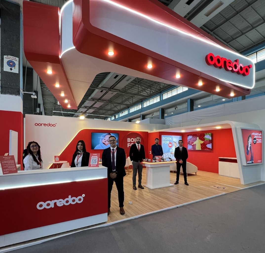Banner OOREDOO -/ALGERIA/ Provision of mobile telecommunications and network services.