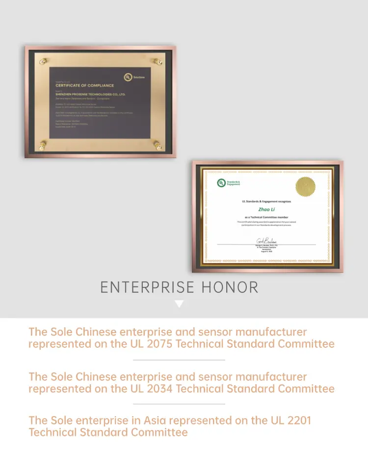Banner Prosense/CHINA/gas sensors