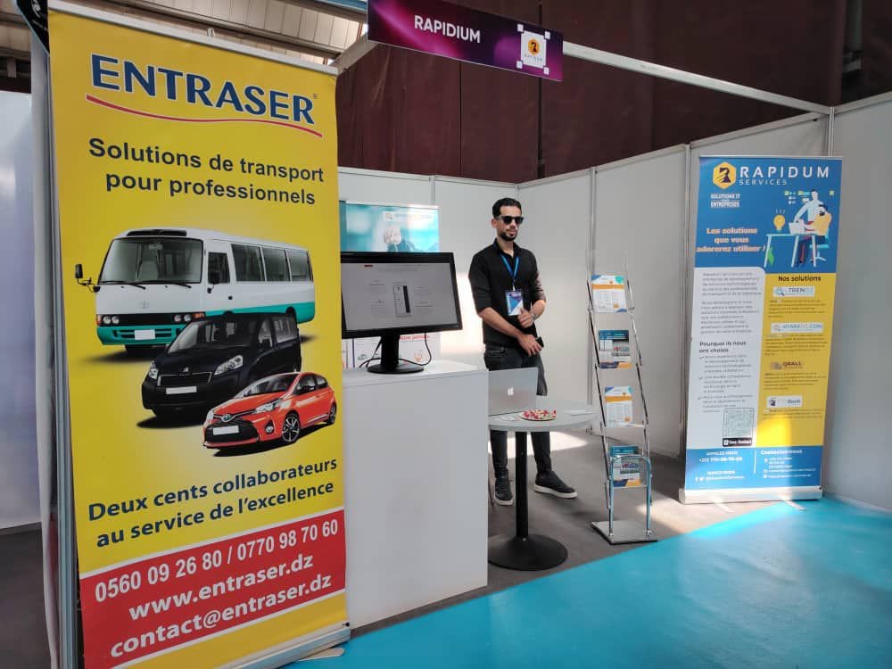 Banner Rapidum Services/ALGERIA/transportation, and logistics