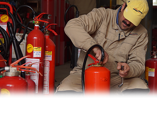 Banner SIMAF-DZ - Installs and maintains fire protection equipment.