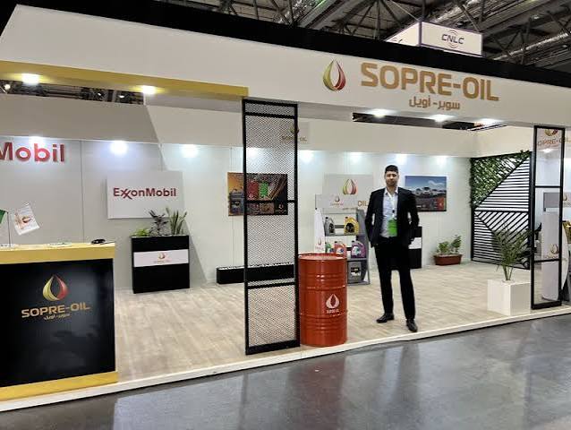 Banner Sopremac (Sopre-Oil) (Algeria) – Automotive & Industrial Lubricants.
