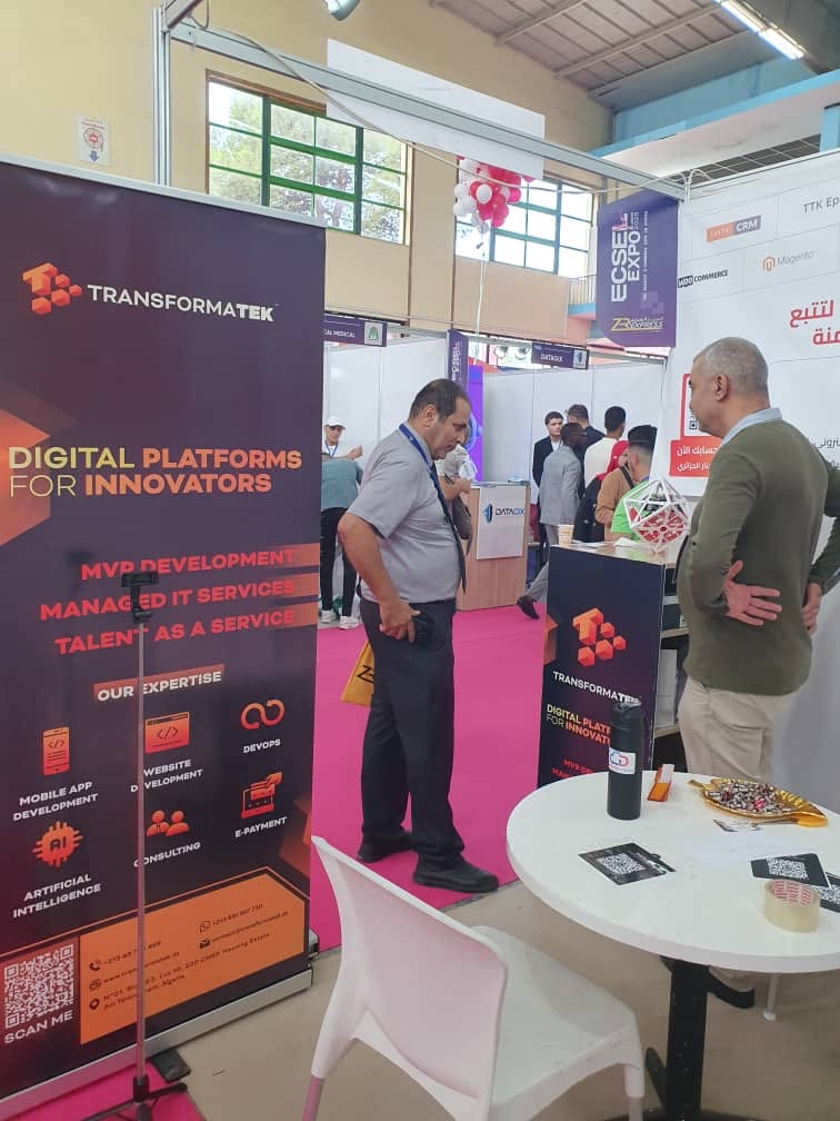 Banner TRANSFORMATEK/ALGERIA/digital solution