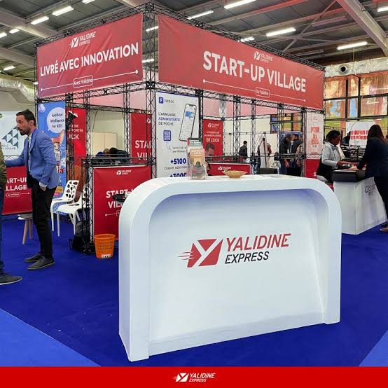 Banner YALIDINE / Algeria / Express Delivery, E-Commerce Logistics and Parcel Services