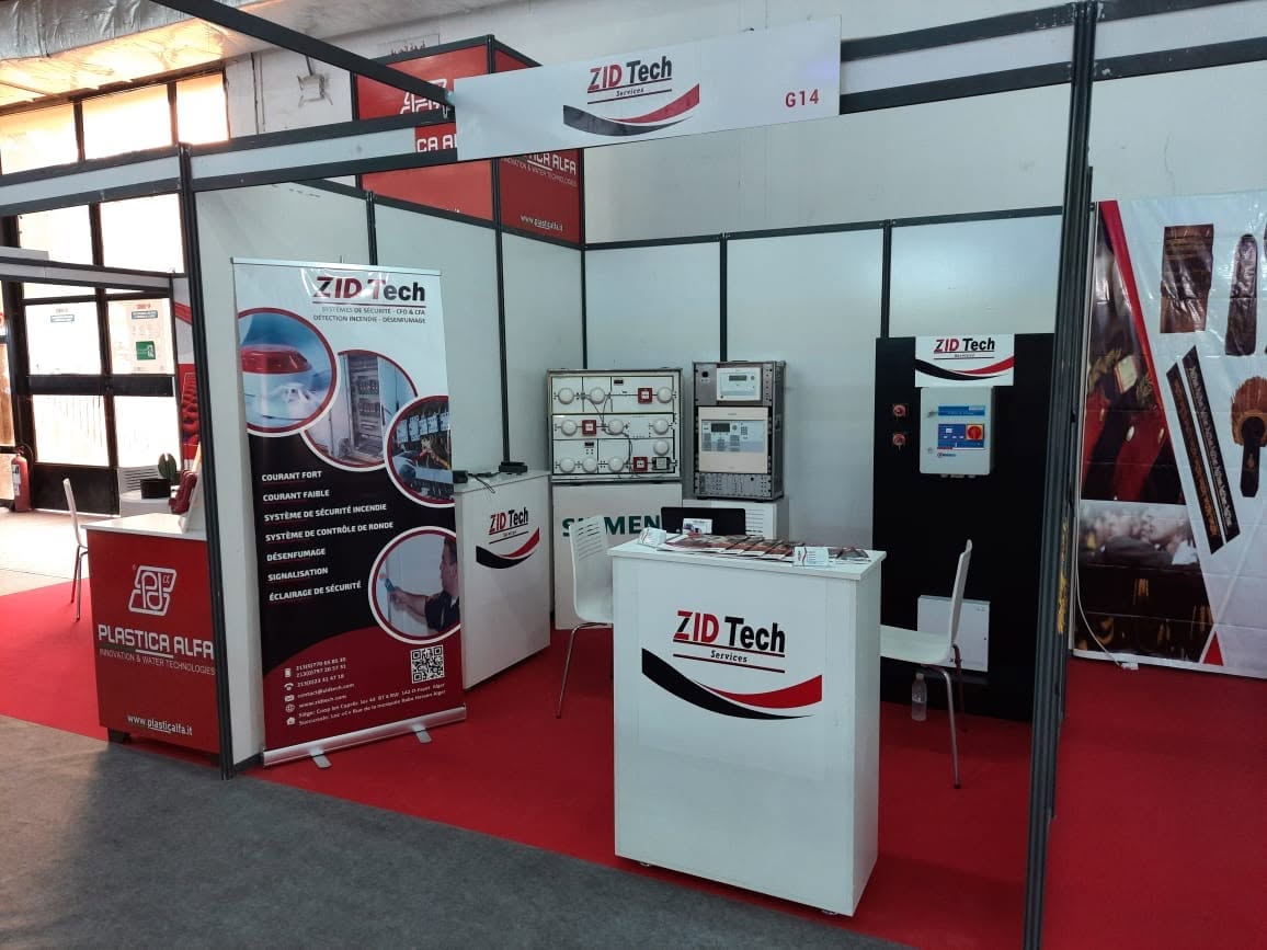 Banner zidtech/ALGERIA/ fire detection, protection smoke extraction